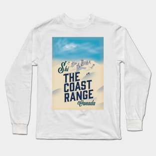The Coast Range Canada Ski poster Long Sleeve T-Shirt